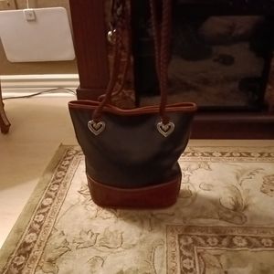 Brighton leather hobo bag